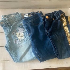 Bundle 🌟 girls jeans 👖